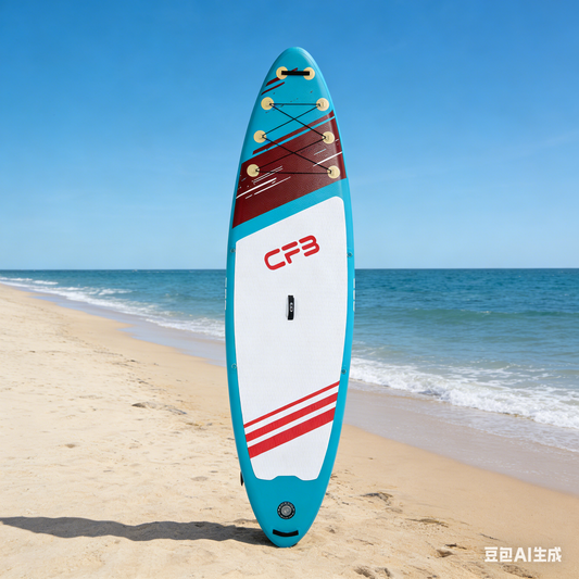 CF3 aufblasbares SUP-Board 320cm - Premium Stand Up Paddle Board für alle Gewässer, stabil und langlebig, ideal für Anfänger & Profis, inkl. komplettes Zubehör