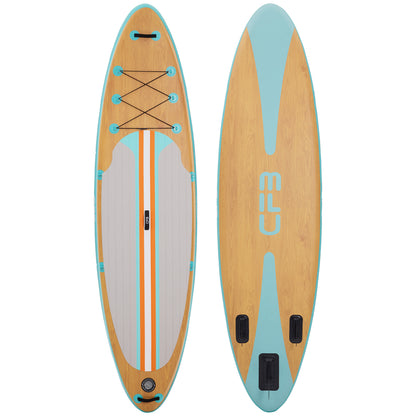 Premium Inflatable SUP Board 10'6'' – Stabil & Kipp­sicher – Hochdruck Drop-Stitch Technologie – Rutschfeste EVA-Deckfläche – Ideal für Anfänger & Fortgeschrittene